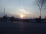 Sunset In Barcelona